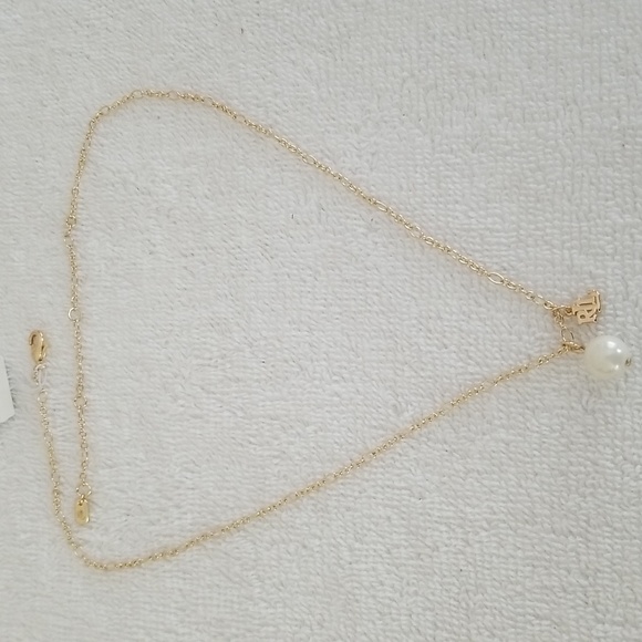 New Ralph Lauren Faux Pearl Pendant Necklace - Picture 3 of 7